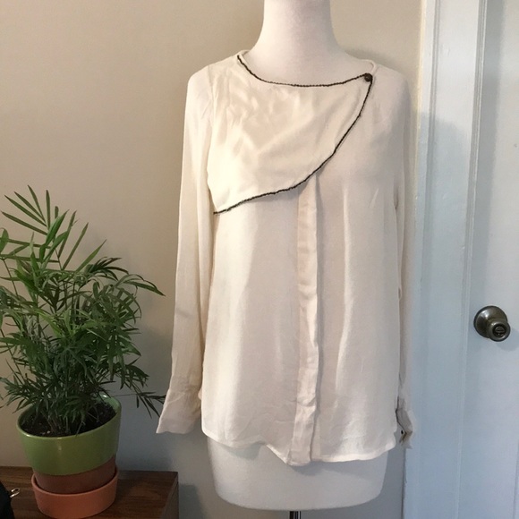 ba&sh Tops - Ba&sh Neiman Marcus Chain Detail Blouse